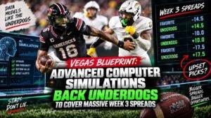 Vegas Blueprint: Advanced Computer Simulations Back Underdogs to Cover Massive Week 3 Spreads 9 Vegas Blueprint: Advanced Computer Simulations Back Underdogs to Cover Massive Week 3 Spreads
